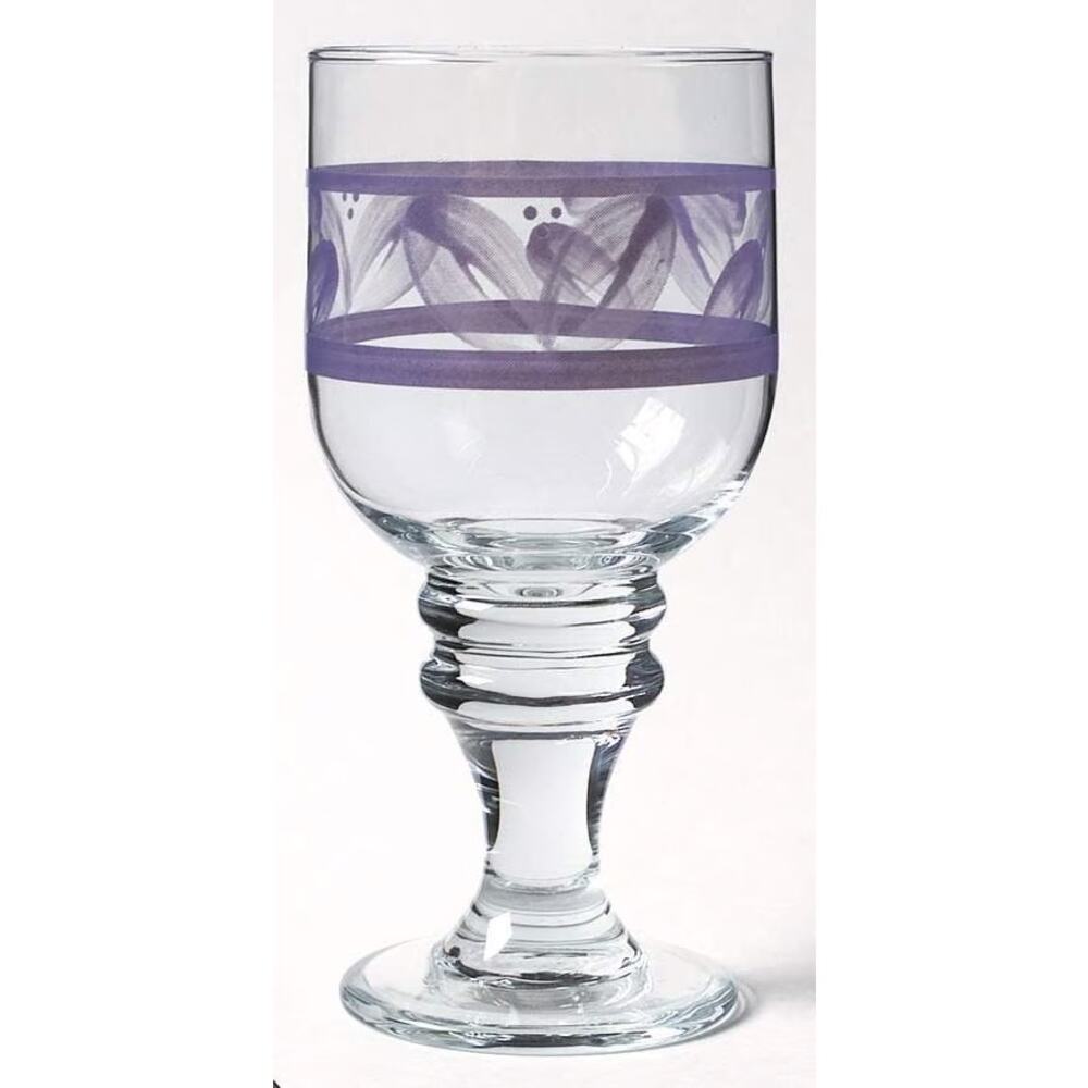 Set of 3 Villa Flora 12 Oz Glassware Iced Tea by Pfaltzgraff. Grandmacore bloom